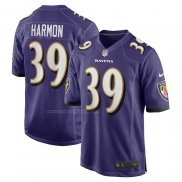 Camiseta NFL Game Baltimore Ravens Duron Harmon Violeta