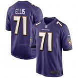 Camiseta NFL Game Baltimore Ravens Justin Ellis Violeta