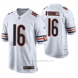 Camiseta NFL Game Chicago Bears Pat O'donnell Blanco