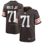 Camiseta NFL Game Cleveland Browns Jedrick Wills Jr. Marron