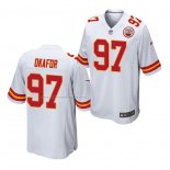 Camiseta NFL Game Kansas City Chiefs Alex Okafor Blanco