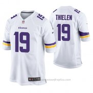 Camiseta NFL Game Minnesota Vikings Adam Thielen Blanco