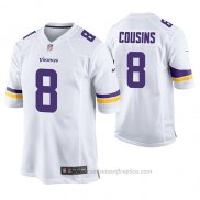 Camiseta NFL Game Minnesota Vikings Kirk Cousins Blanco