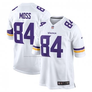 Camiseta NFL Game Minnesota Vikings Randy Moss Retired Blanco