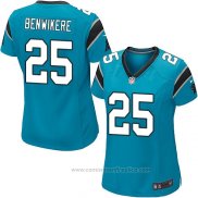 Camiseta NFL Game Mujer Carolina Panthers Benwikere Azul