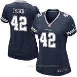 Camiseta NFL Game Mujer Dallas Cowboys Church Azul