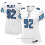 Camiseta NFL Game Mujer Detroit Lions Ngata Blanco