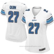 Camiseta NFL Game Mujer Detroit Lions Quin Blanco