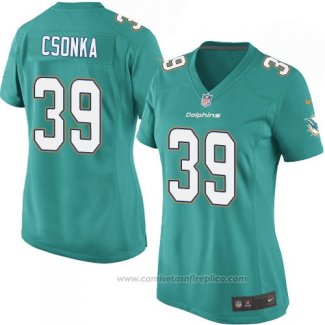 Camiseta NFL Game Mujer Miami Dolphins Csonka Verde