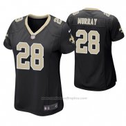 Camiseta NFL Game Mujer New Orleans Saints Latavius Murray Negro