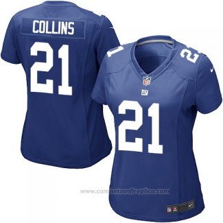 Camiseta NFL Game Mujer New York Giants Collins Azul