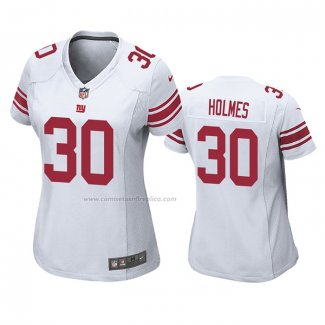 Camiseta NFL Game Mujer New York Giants Darnay Holmes Blanco