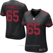 Camiseta NFL Game Mujer San Francisco 49ers Garnett Negro