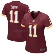 Camiseta NFL Game Mujer Washington Redskins Alex Smith Rojo