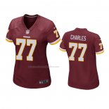 Camiseta NFL Game Mujer Washington Redskins Saahdiq Charles Rojo