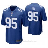 Camiseta NFL Game New York Giants B. J. Hill Azul