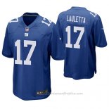 Camiseta NFL Game New York Giants Kyle Lauletta Azul