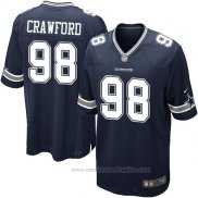 Camiseta NFL Game Nino Dallas Cowboys Crawford Negro