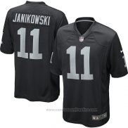 Camiseta NFL Game Nino Las Vegas Raiders Janikowski Negro