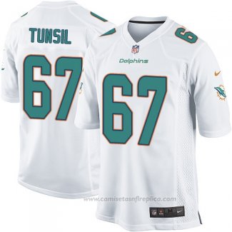 Camiseta NFL Game Nino Miami Dolphins Tunsil Blanco