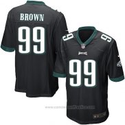 Camiseta NFL Game Nino Philadelphia Eagles Brown Negro