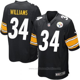 Camiseta NFL Game Pittsburgh Steelers Williams Negro