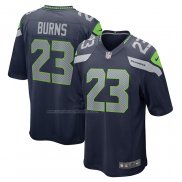 Camiseta NFL Game Seattle Seahawks Artie Burns Azul