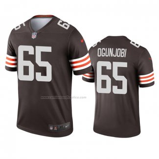 Camiseta NFL Legend Cleveland Browns Larry Ogunjobi 2020 Marron