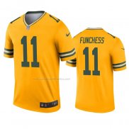 Camiseta NFL Legend Green Bay Packers Devin Funchess Inverted Oro