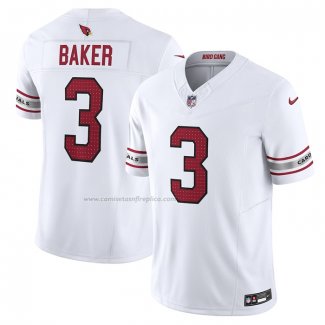 Camiseta NFL Limited Arizona Cardinals Budda Baker Vapor F.U.S.E. Blanco