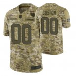 Camiseta NFL Limited Jacksonville Jaguars Personalizada Salute To Service Verde