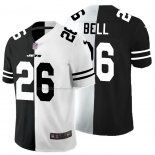 Camiseta NFL Limited New York Jets Bell Black White Split