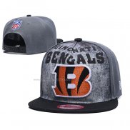 Gorra Cincinnati Bengals 9FIFTY Snapback Gris Negro