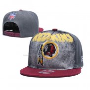 Gorra Washington Redskins 9FIFTY Snapback Rojo Gris