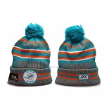 Gorro Beanie Miami Dolphins 100th Naranja Azul