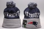 Gorro New England Patriots Azul Gris3