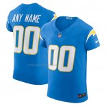 Camiseta NFL Elite Los Angeles Chargers Vapor F.U.S.E. Personalizada Azul