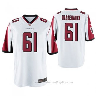 Camiseta NFL Game Atlanta Falcons J. C. Hassenauer Blanco