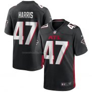 Camiseta NFL Game Atlanta Falcons Josh Harris Negro