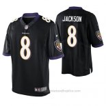 Camiseta NFL Game Baltimore Ravens Lamar Jackson Negro