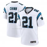 Camiseta NFL Game Carolina Panthers Jeremy Chinn Blanco2