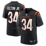 Camiseta NFL Game Cincinnati Bengals Demetric Felton Jr. Negro