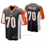 Camiseta NFL Game Cincinnati Bengals John Miller Negro