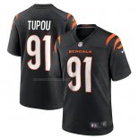 Camiseta NFL Game Cincinnati Bengals Josh Tupou Negro