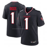 Camiseta NFL Game Houston Texans Stefon Diggs Azul