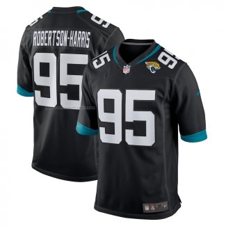 Camiseta NFL Game Jacksonville Jaguars Roy Robertson-Harris Negro