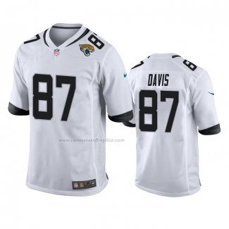 Camiseta NFL Game Jacksonville Jaguars Tyler Davis Blanco