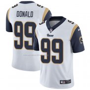 Camiseta NFL Game Los Angeles Rams 99 Aaron Donald Blanco