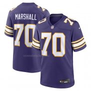 Camiseta NFL Game Minnesota Vikings Jim Marshall Classic Retired Violeta