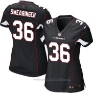 Camiseta NFL Game Mujer Arizona Cardinals Swearinger Negro